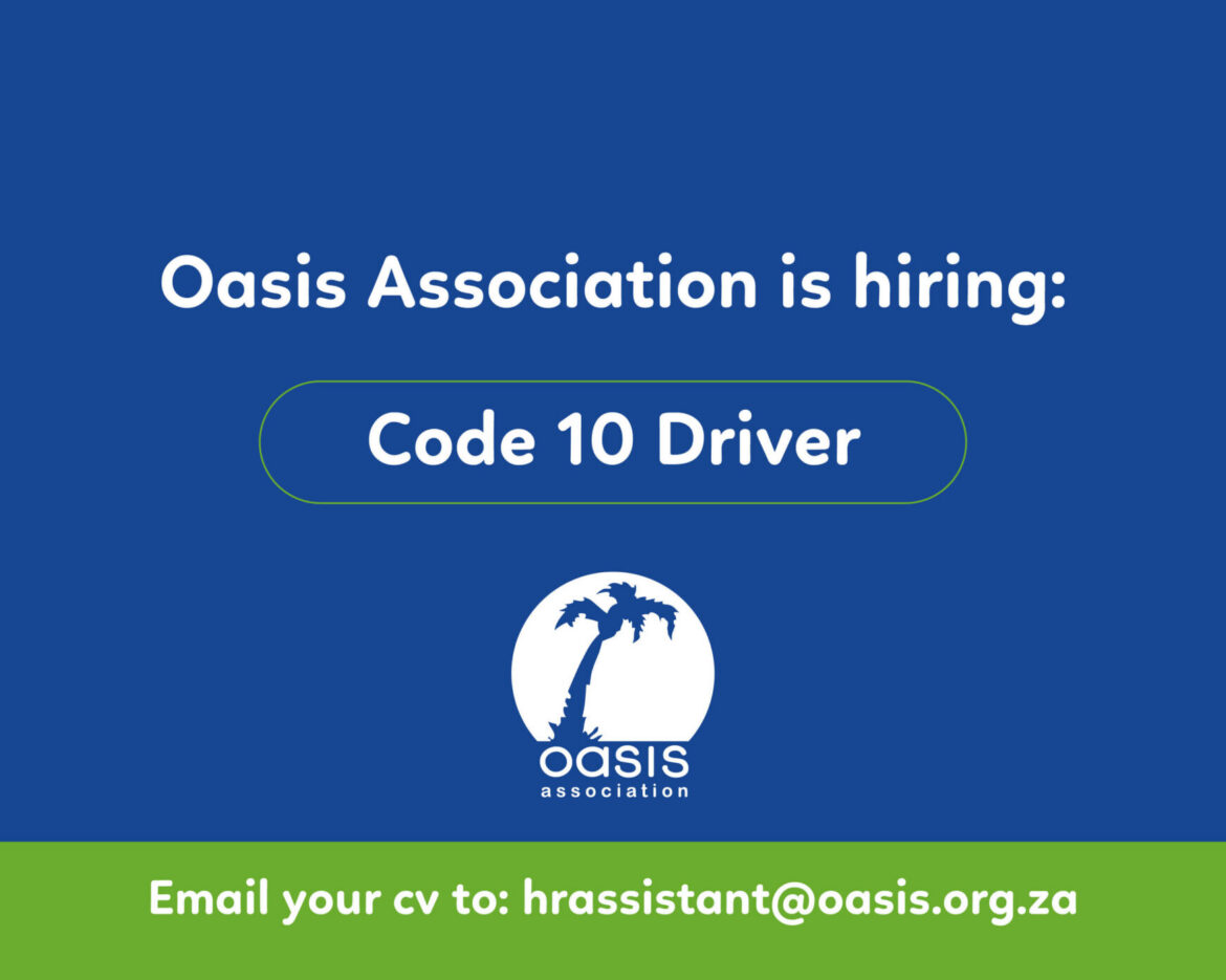 Oasis Association Code 10 Driver 2026 2